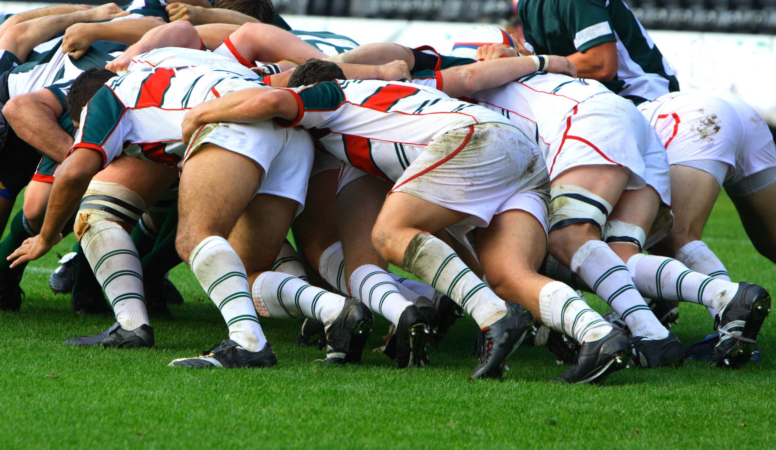 rugby scrum